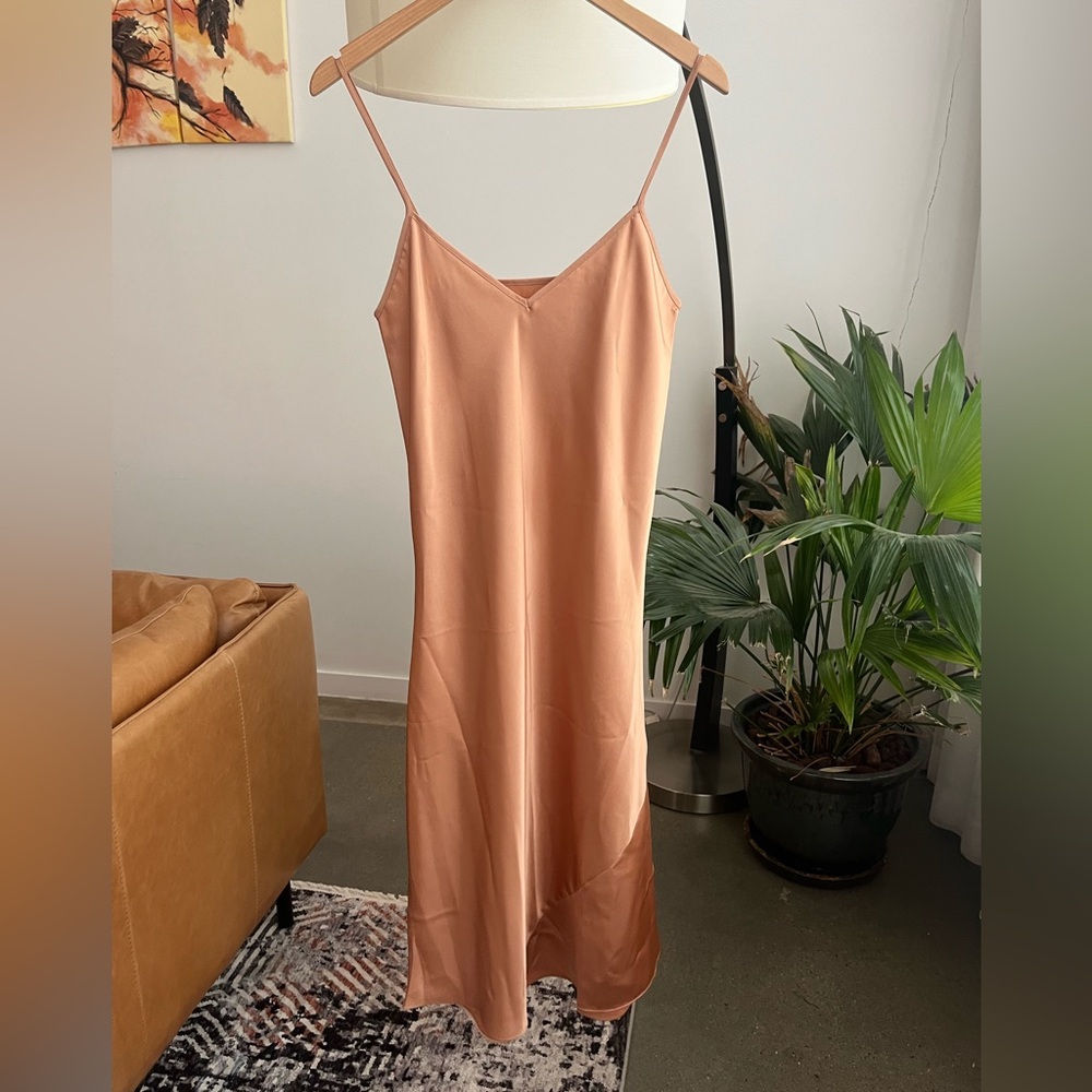 NWT Knix Papaya Slip Dress - Picture 2 of 6
